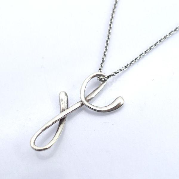 美品 TIFFANY＆CO. イニシャルM シルバーネックレス 925 TIFFANY&Co.（ティファニー） イニシャルY ネックレス 925 シルバー