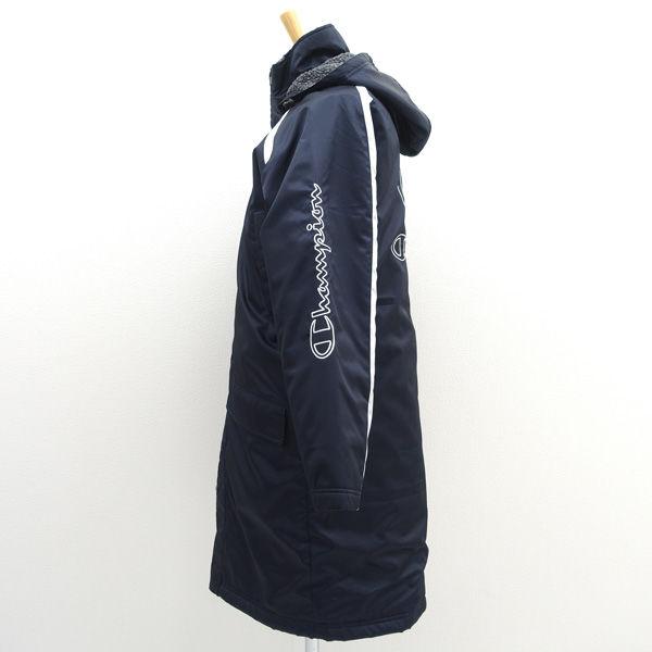 Champion（チャンピオン） 裏ボアベンチコート/フード/ネイビー/サイズ