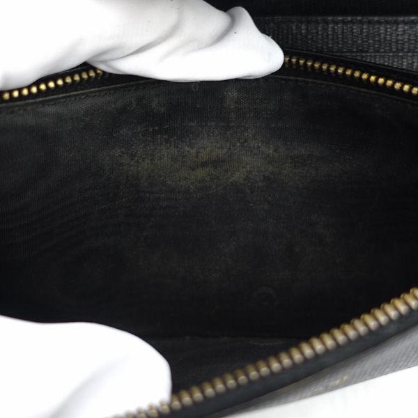 【希少】サンローラン　長財布　Yロゴ　ブラック　ゴールド金具 Yves Saint Laurent（イヴ・サンローラン） SAINT LAURENT / サン