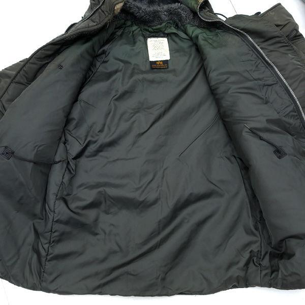 【美品】アルファインダストリーズ N-3B フライトジャケット M カーキ Alpha Industries（アルファ・インダストリーズ） ALPHA INDUSTRIES