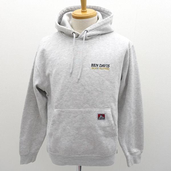BEN DAVIS / ベンデイヴィス プルオーバーパーカー/WOEK CLOTHES/グレー/サイズM C-0780919 メンズ ...