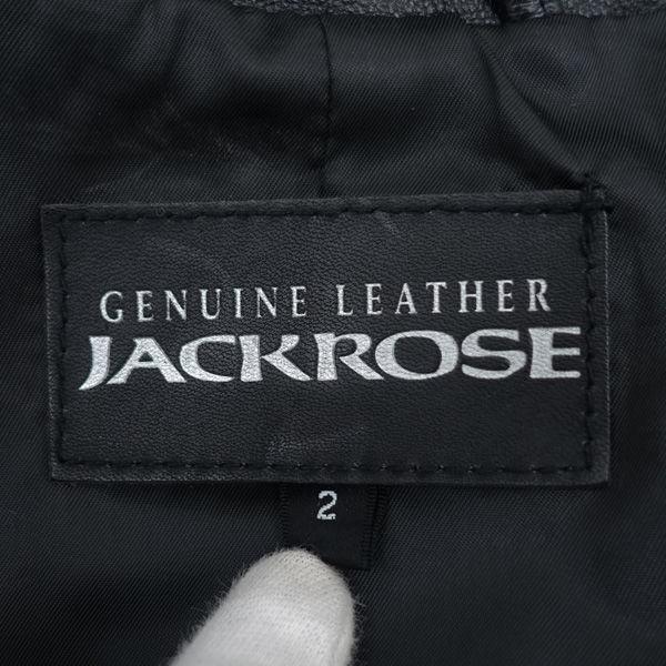 JACKROSE（ジャックローズ） ライダースジャケット/ダブル/ラムレザー