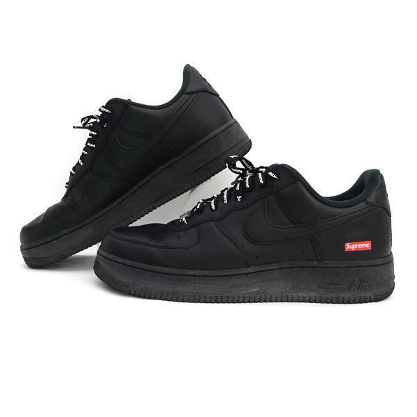 NIKE × Supreme AIR FORCE 1 LOW/エアフォース1 ロー/ブラック/27.5cm