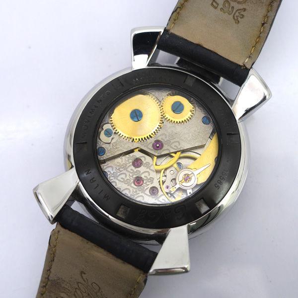 GaGa MILANO（ガガミラノ） マヌアーレ カーボン 48mm メンズ