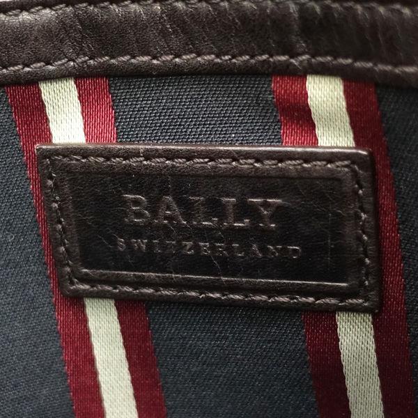 Bally（バリー） ショルダーバッグ/斜めがけ/レザー/ダークブラウン