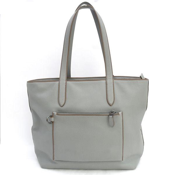 ◆極美品◆COACH メトロポリタン トートバック　B2022-783 レザー COACH（コーチ） トートバッグ メトロポリタン 大容量 グレー B2022