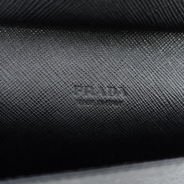 PRADA（プラダ） ラウンドファスナー長財布 オーガナイザー ブラック