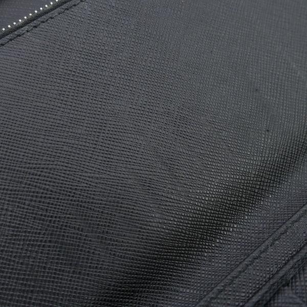 PRADA（プラダ） ラウンドファスナー長財布 オーガナイザー ブラック