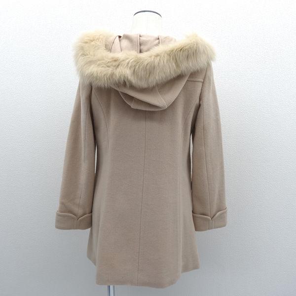 LAISSE PASSE（レッセパッセ） ダッフルコート/フォックスファー 