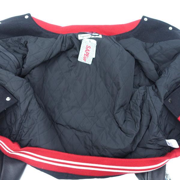 SAPEur / サプール  スタジャン/ビックリマン/スーパーゼウス/ブラック/サイズXL/タグ付 A0024-502 メンズファッション 未使用の画像