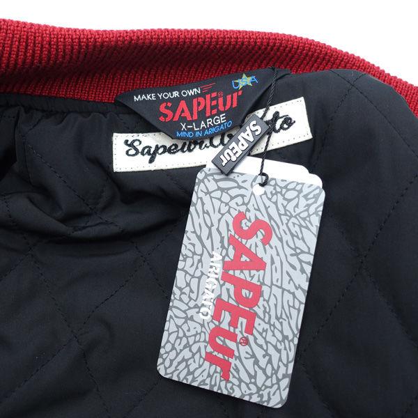 SAPEur / サプール  スタジャン/ビックリマン/スーパーゼウス/ブラック/サイズXL/タグ付 A0024-502 メンズファッション 未使用の画像