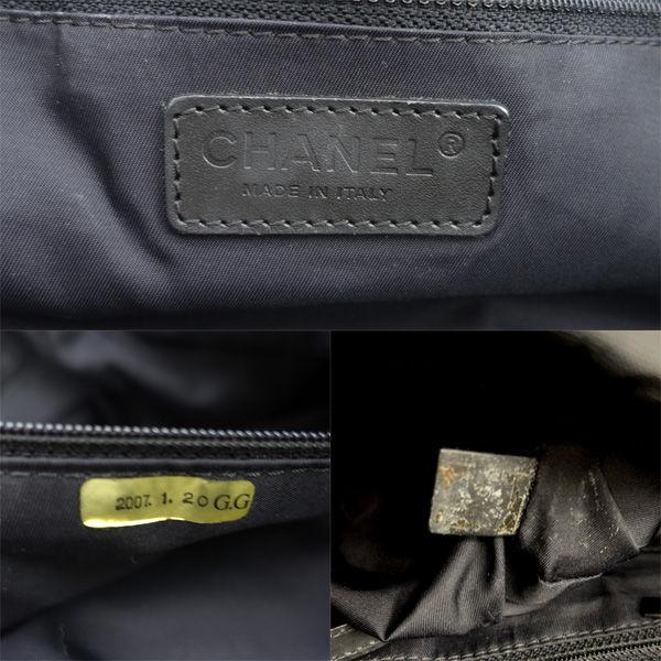 CHANEL / シャネル  ニュートラベル トートバッグ ナイロン ココ ブラック A26156 ブランド 中古の画像