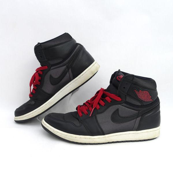NIKE（ナイキ） エアジョーダン1 レトロ ハイ OG/ブラック×レッド/28.5