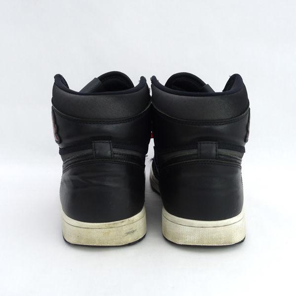 NIKE（ナイキ） エアジョーダン1 レトロ ハイ OG/ブラック×レッド/28.5