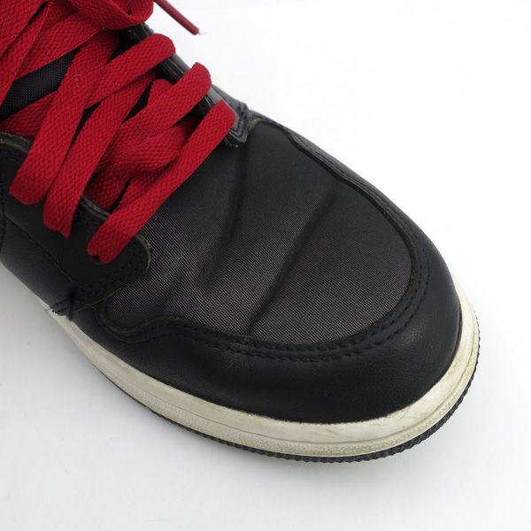 NIKE（ナイキ） エアジョーダン1 レトロ ハイ OG/ブラック×レッド/28.5
