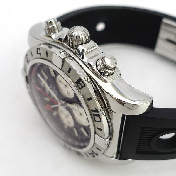 BREITLING / ブライトリング ◆クロノマット GMT メンズ 腕時計 オートマティック ラバー AB0413 【メンズ/MEN/男性/ボーイズ/紳士】【腕時計/Watch】【クロノグラフ】 【自動巻】 ブランド [0220553899] ブライトリング（BREITLING） クロノマット GMT メンズ 腕時計