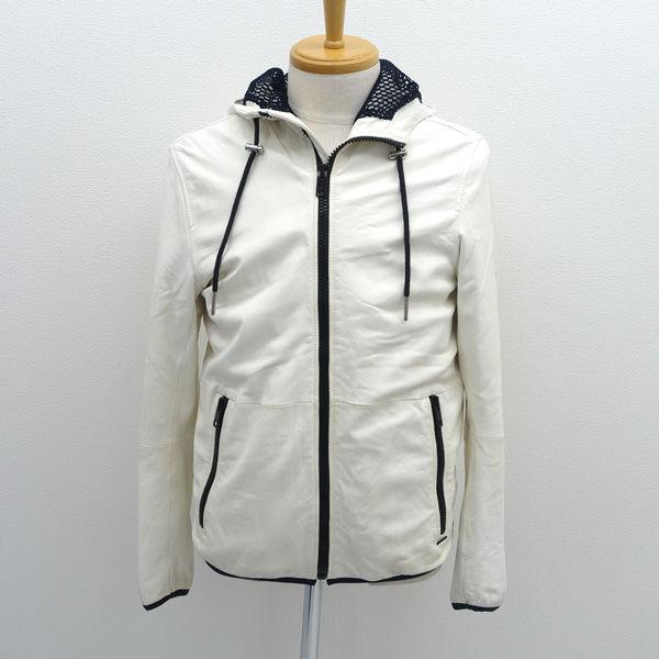 【定価20.6万・未使用】DIESEL 羊革 ラムレザー ジャケット 48 L DIESEL（ディーゼル） ラムレザージャケット/パーカー/羊革/裏メッシュ