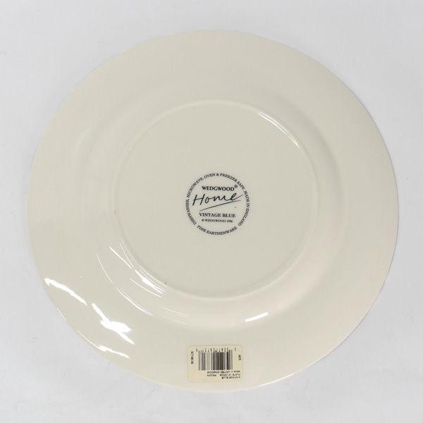WEDGWOOD HOME VINTAGE BLUE   洋食器ウエッジウッド/ヴィンテージブルー 27.5cmプレート(5枚組) 36391 ギフト 未使用の画像