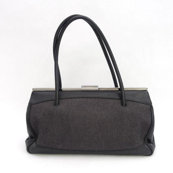 GUCCI（グッチ） ハンドバッグ イブニングバッグ ブラック がま口