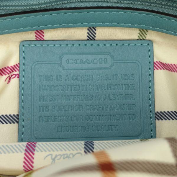 COACH（コーチ） エルゴ シグネチャー がま口 トートバッグ 12232
