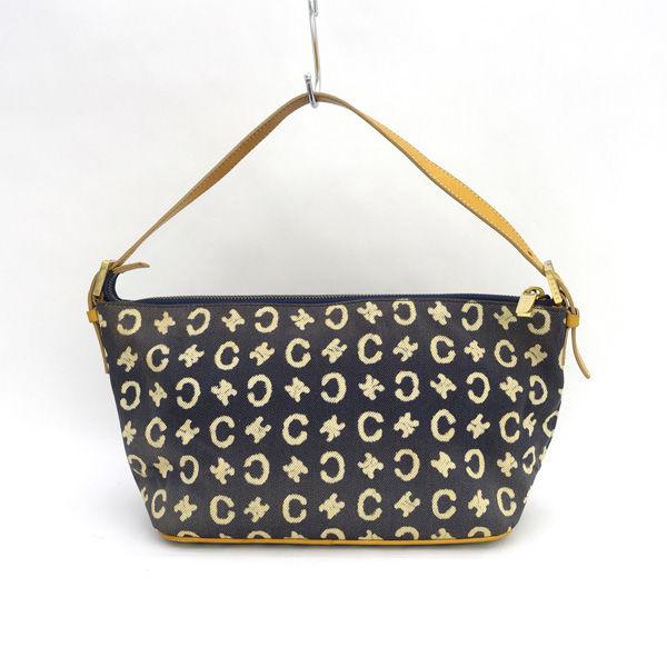 CELINE（セリーヌ） Cマカダム ショルダー デニム バッグ アクセサリー