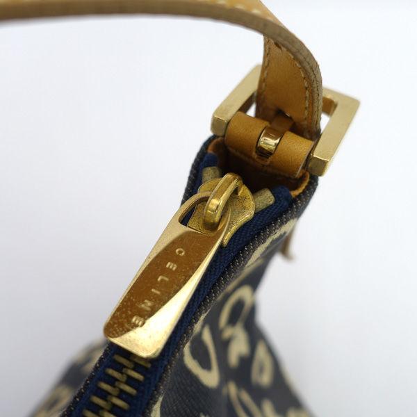 CELINE（セリーヌ） Cマカダム ショルダー デニム バッグ アクセサリー 