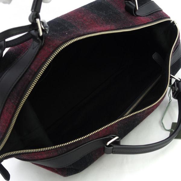 HUNTING WORLD / ハンティングワールド ◆チェック 2WAYボストンバッグ ツイード レザー 【バッグ/バック/BAG/鞄/カバン】 ブランド【中古】 [0220556849] Hunting World（ハンティング・ワールド） チェック 2WAYボストン