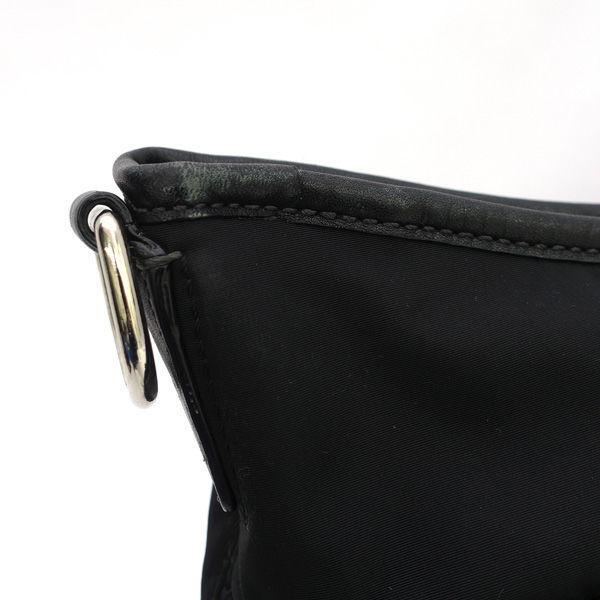 COACH（コーチ） ワンショルダーバッグ ナイロン×レザー ブラック 