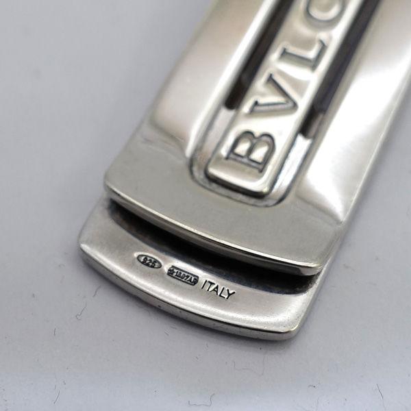 BVLGARI（ブルガリ） パレンテシ マネークリップ 925 SILVER ロゴ