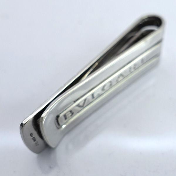 ア*ロ様 BVLGARI シルバー925 マネークリップ BVLGARI（ブルガリ） パレンテシ マネークリップ 925 SILVER ロゴ