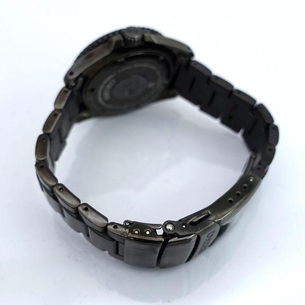 SEIKO / セイコー  プロスペックス ダイバースキューバ ソーラー メンズ腕時計 ブラック SBDJ065 V157-00A0 ブランド 中古の画像