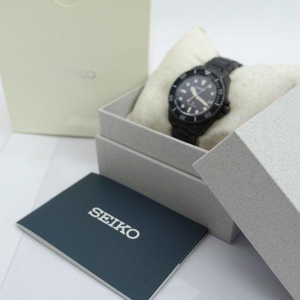 SEIKO / セイコー  プロスペックス ダイバースキューバ ソーラー メンズ腕時計 ブラック SBDJ065 V157-00A0 ブランド 中古の画像