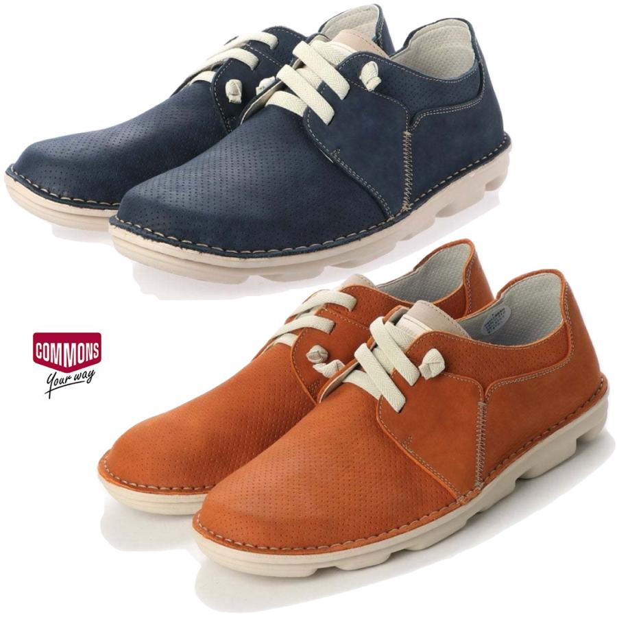 コモンズ COMMONS レースアップ レザー カジュアル シューズ IMCO7021 
