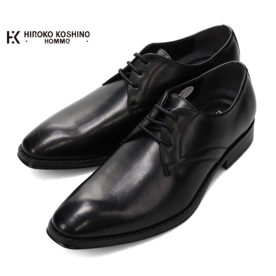 ヒロコ コシノ HIROKO KOSHINO 外羽根プレーントゥ ビジネスシューズ HR7009 本革 メンズ 紳士靴 革靴 (nesh) ヒロコ コシノ HIROKO KOSHINO 外羽根プレーントゥ ビジネスシューズ