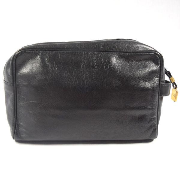 LOEWE アナグラム クラッチバッグ ショルダーバッグ オールレザー ロエベ LOEWE（ロエベ） アナグラム クラッチバッグ レザー ブラック ブランド