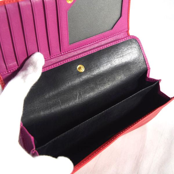 Vivienne Westwood / ヴィヴィアンウエストウッド ■ オーブ 二つ折り長財布 ナッパレザー 赤 1033VW31 財布 / サイフ / ウォレット / wallet /  ブランド 未使用 [0990008550] Vivienne Westwood（ヴィヴィアンウエストウッド） オーブ 二つ折り長