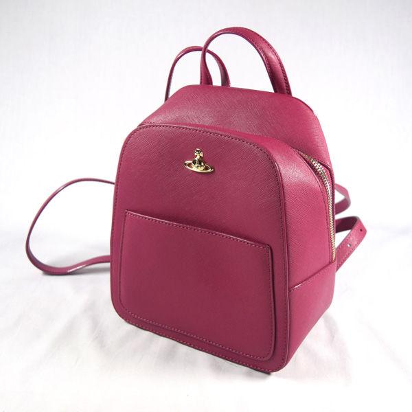 Vivienne Westwood Westwood ヴィヴィアンウエストウッド Small Rucksack オーブ 紫 ブランド ミニリュック 紫 中古 Pvc