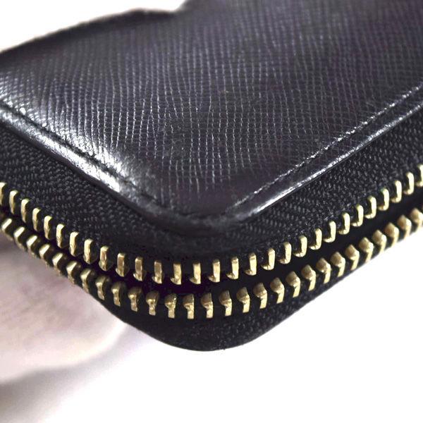 Paul Smith / ポールスミス ラウンドファスナー長財布 レザー ブラック