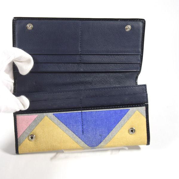 Vivienne Westwood / ヴィヴィアンウエストウッド ■ ハーレクイン フラップ長財布 キャンバスレザー マルチカラー 財布 / サイフ / ウォレット / wallet /  VW1 中古 [0990010556] Vivienne Westwood（ヴィヴィアンウエストウッド） ハーレクイン