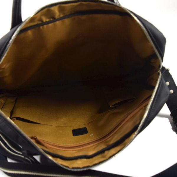 dunhill DUNHILL / ダンヒル ビジネスバッグ ナイロンレザー ブラック  