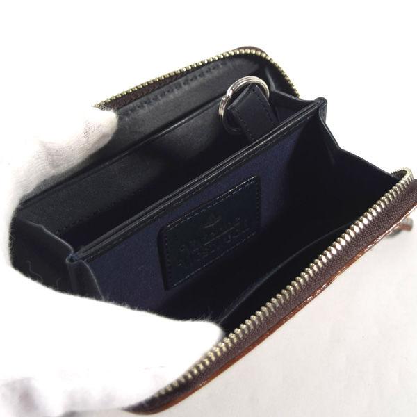 Vivienne Westwood / ヴィヴィアンウエストウッド ■ ラウンドファスナーケース キーリング内蔵 レザー ブラウン 財布 / サイフ / ウォレット / wallet /  VW1 中古 [0990010744] Vivienne Westwood（ヴィヴィアンウエストウッド） ラウンドファスナー