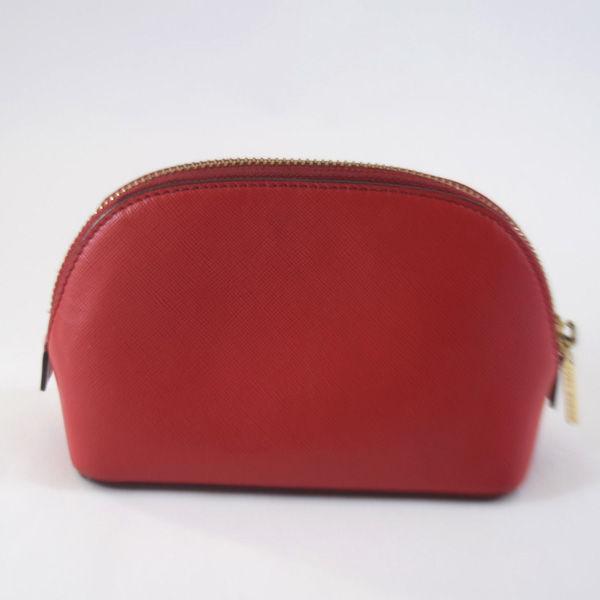 TORY BURCH（トリーバーチ） ポーチ レザー レッド ブランド 中古