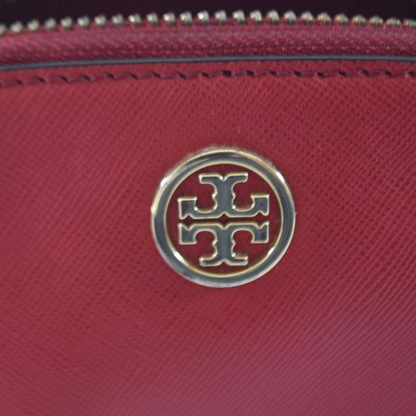 TORY BURCH（トリーバーチ） ポーチ レザー レッド ブランド 中古 