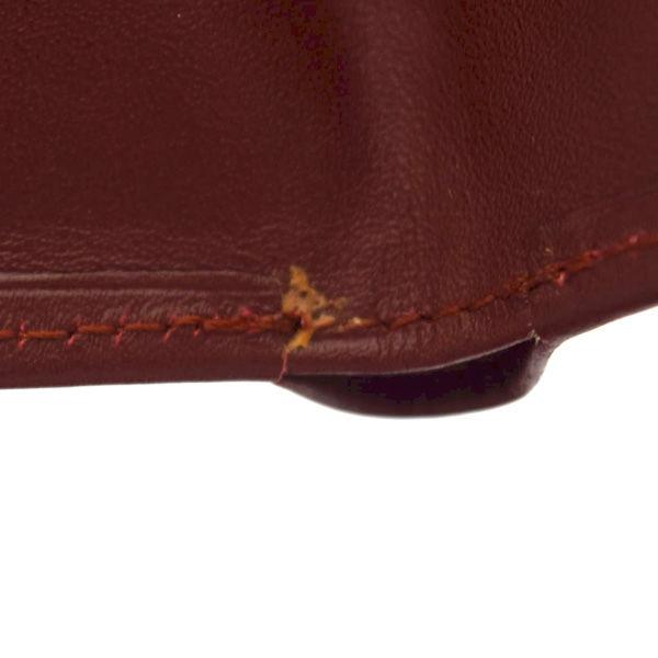 Cartier / カルティエ 二つ折り財布 札入れ ボルドー ブランド Cartier / カルティエ 二つ折り財布 札入れ ボルドー ブランド