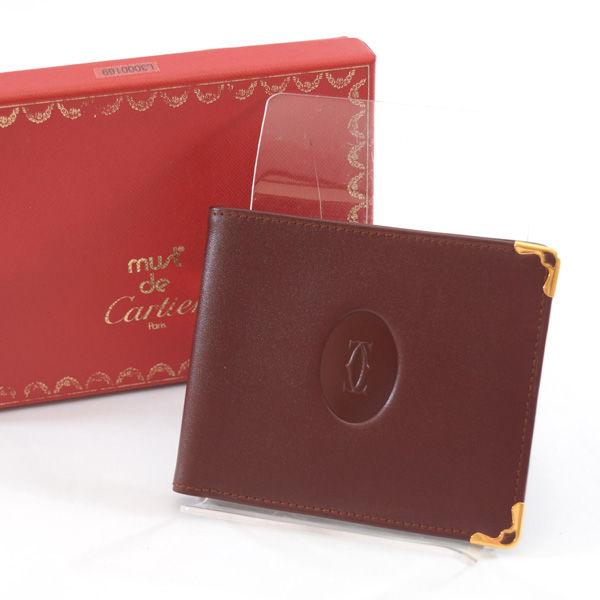 Cartier / カルティエ 二つ折り財布 札入れ ボルドー ブランド 中古 : 0990011848 : ARCHERY - 通販 - Yahoo!ショッピング Cartier / カルティエ 二つ折り財布 札入れ ボルドー ブランド 中古 : 0990011848 : ARCHERY - 通販 - Yahoo!ショッピング