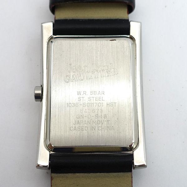 JEAN PAUL GAULTIER ジャンポール ゴルチエ 腕時計 メンズ ボーイズ ブルー ブラック ブランド 中古  :0990012071:ARCHERY 通販 