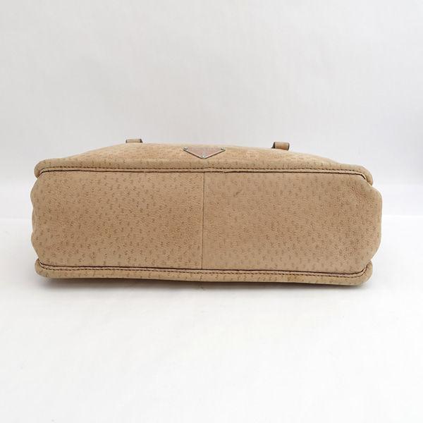 PRADA / プラダ ハンドバッグ ペッカリー ベージュ ピッグスキン 