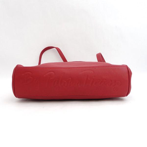 Paloma Picasso / パロマ ピカソ ■ショルダーバッグ レザー レッド ゴールド  ブランド【バッグ/バック/鞄/カバン】 【中古】 Paloma Picasso / パロマ ピカソ ショルダーバッグ レザー レッド