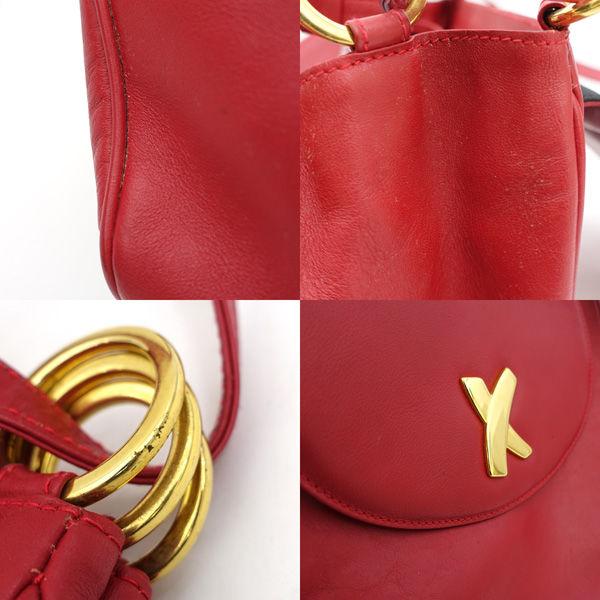 Paloma Picasso / パロマ ピカソ ショルダーバッグ レザー レッド 