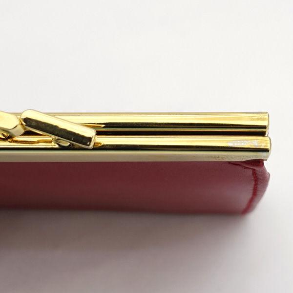 TIFFANY&Co.（ティファニー） コンパクト がま口 財布 ケース レザー
